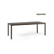 Set tavolo Tevere 147 Extensible con 8 Tiberina Bistrot Nardi terra