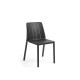 Set tavolo Tevere 147 Extensible con 8 Tiberina Bistrot Nardi antracite