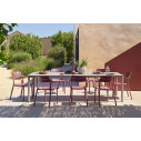 Set tavolo Tevere 147 Extensible con 8 Cassia Armachair Nardi ambientazione