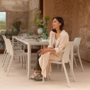 Set tavolo Tevere 147 Extensible con 8 Tiberina Armachair Nardi ambientazione