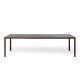 Set tavolo Tevere 147 Extensible con 8 Tiberina Armachair Nardi terra