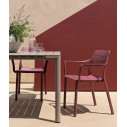 Set tavolo Tevere 210 Extensible con 6 Cassia Armachair ambientazione