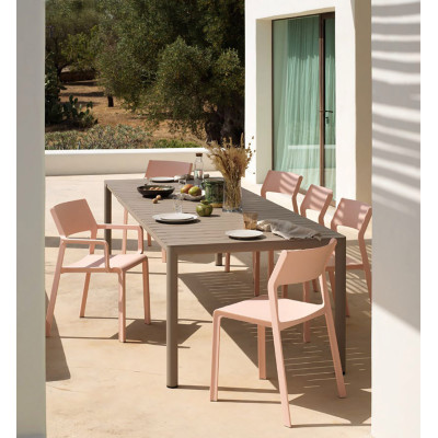 Set tavolo Tevere 210 Extensible con 6 Trill bistrot