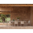 Set tavolo Tevere 210 Extensible con 6 Tiberina Armchair Nardi ambientazione