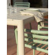 Set tavolo Tevere 210 Extensible con 8 Doga Armchair Nardi ambientazione