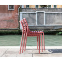 Set tavolo Tevere 210 Extensible con 6 Doga Bistrot Nardi ambientazione