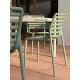 Set tavolo Tevere 210 Extensible con 8 Doga Bistrot Nardi ambientazione