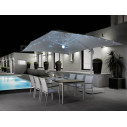 Set Tavolo Timber 200 con Poltroncine Timber ambientazione
