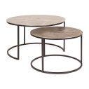 Set2 Tavolino Amira X34 tondo Bizzotto vista