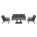 Set3 Salotto Truman antracite Bizzotto vista