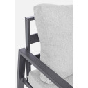 Set4 Salotto Lorillard New antracite Bizzotto dettaglio