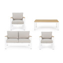 Set4 Salotto Belmar bianco Bizzotto vista