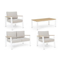 Set4 Salotto Belmar bianco Bizzotto vista