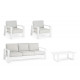 Set4 Salotto c-c Baltic bianco yk11 Bizzotto vista