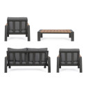 Set4 Salotto Einar antracite Bizzotto vista