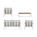 Set4 Salotto Einar bianco Bizzotto vista