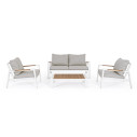 Set4 Salotto Einar bianco Bizzotto vista