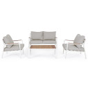 Set4 Salotto Ernst bianco Bizzotto vista