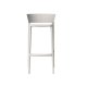 Sgabello Africa Vondom H 74,5 bianco front