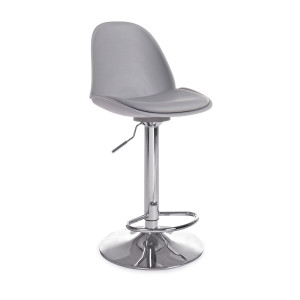 Sgabello bar Clapton grigio chiaro