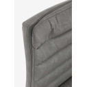 Sgabello bar Connor grigio scuro vintage Bizzotto dettaglio