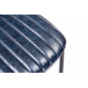 Sgabello bar Debbie blu vintage Bizzotto dettaglio
