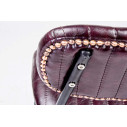 Sgabello bar Debbie bordeaux vintage Bizzotto dettaglio
