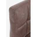 Sgabello bar Greyson marrone vintage Bizzotto dettaglio