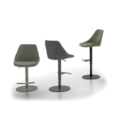 Sgabello Bilbao Round