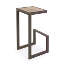 Sgabello bar Blocks H 70 Bizzotto vista