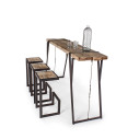 Sgabello bar Blocks H 70 Bizzotto ambientazione