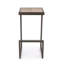 Sgabello bar Blocks H 70 Bizzotto vista