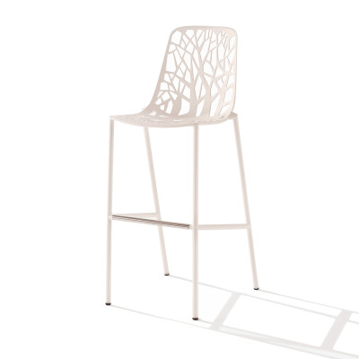 Sgabello schienale alto Forest