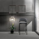 Sgabello Greta OM/394/SGR Stones ambientazione