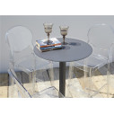 Sgabello Igloo H.65 Policarbonato trasparente