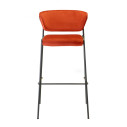 Sgabello Lisa H.75 Scab Design Verniciato antracite