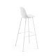 Sgabello Brighter bianco altezza 75 cm vista