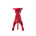 Sgabello Mister Of Love Slide Design rosso fuoco