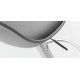 Sgabello Orlando-T grigio altezza 60/82 cm dettaglio