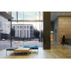 Knoll Florence Sgabello Relax quadrato ambientazione
