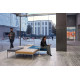 Knoll Florence Sgabello Relax quadrato ambientazione