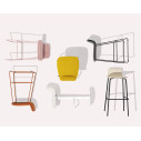 Sgabello Riley CB/2108 Connubia vista