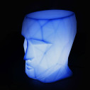 Adan sgabello tavolo 50x68x70 luminoso Vondom ambientazione
