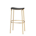 Sgabello Trick wood H.75 Scab ambientazione rovere tinto nero