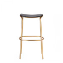 Sgabello Trick wood H.75 Scab ambientazione rovere tinto nero