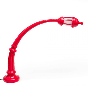Sidonia Desk Lamp Red Seletti