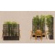 Sipario 3 Divisorio modulare Nardi Outdoor ambientazione