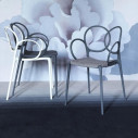 Driade Sissi Poltroncina bianco ambientazione
