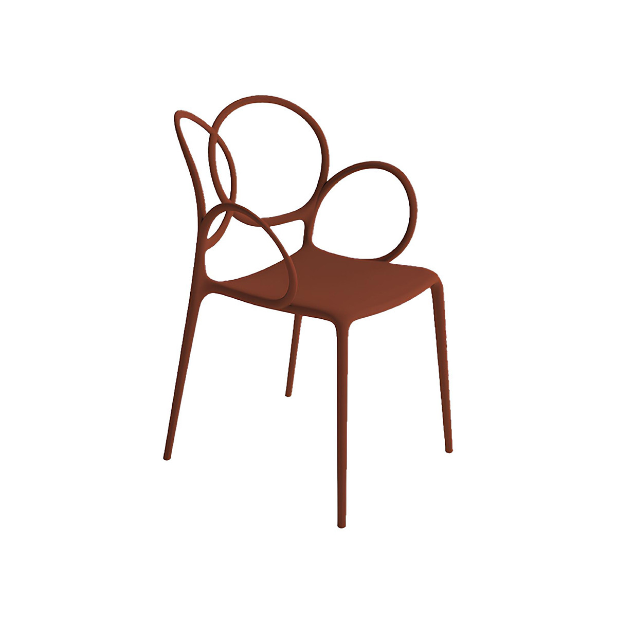 Driade Sissi Poltroncina bordeaux