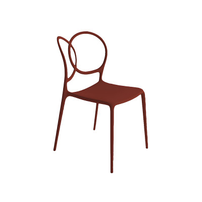 Driade Sissi Sedia bordeaux